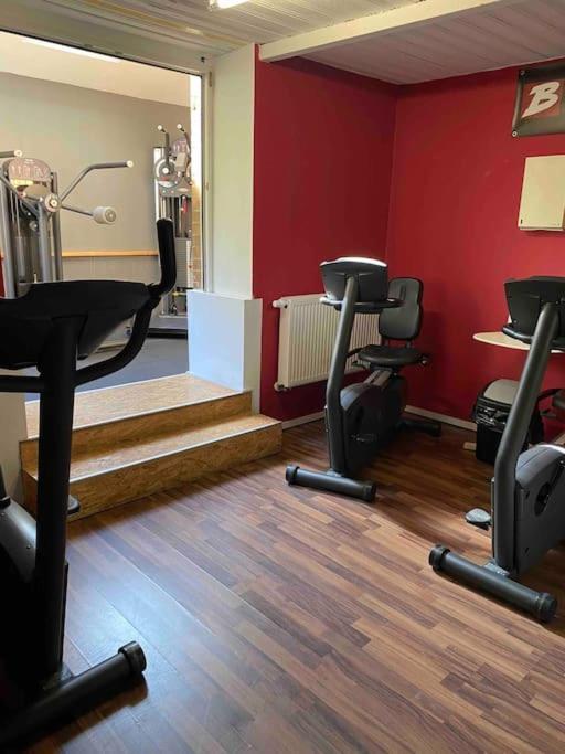 Ferienwohnung Mit Fitnessstudio Top1 プラウエン エクステリア 写真