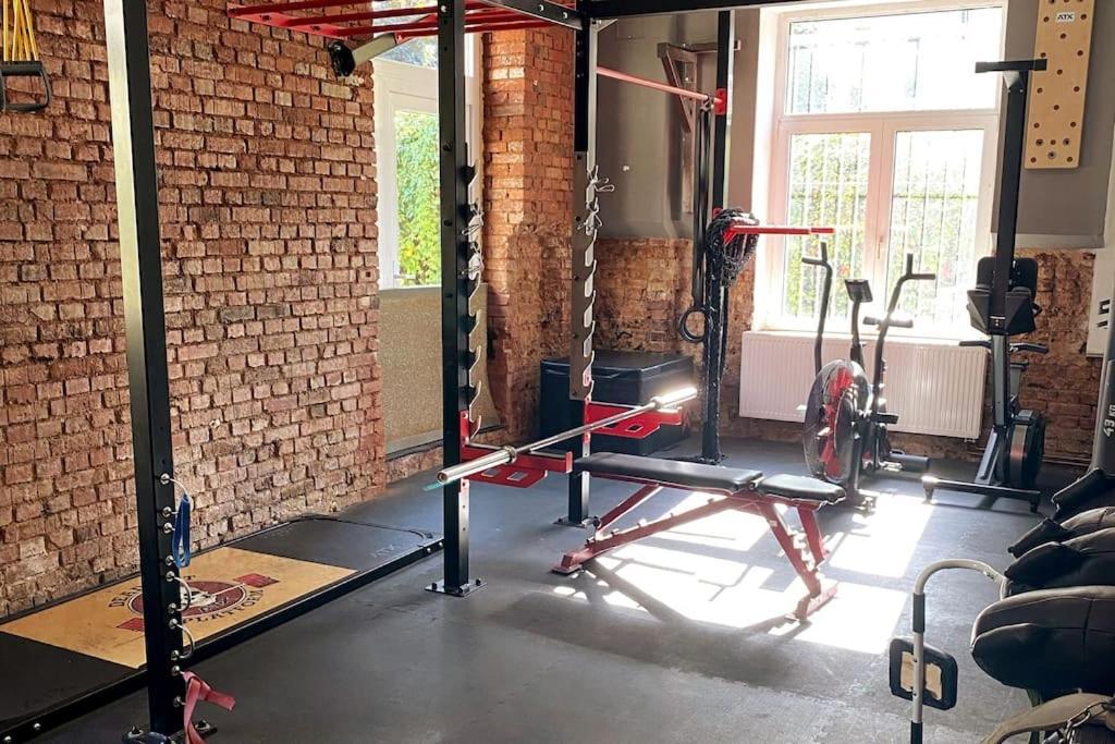 Ferienwohnung Mit Fitnessstudio Top1 プラウエン エクステリア 写真